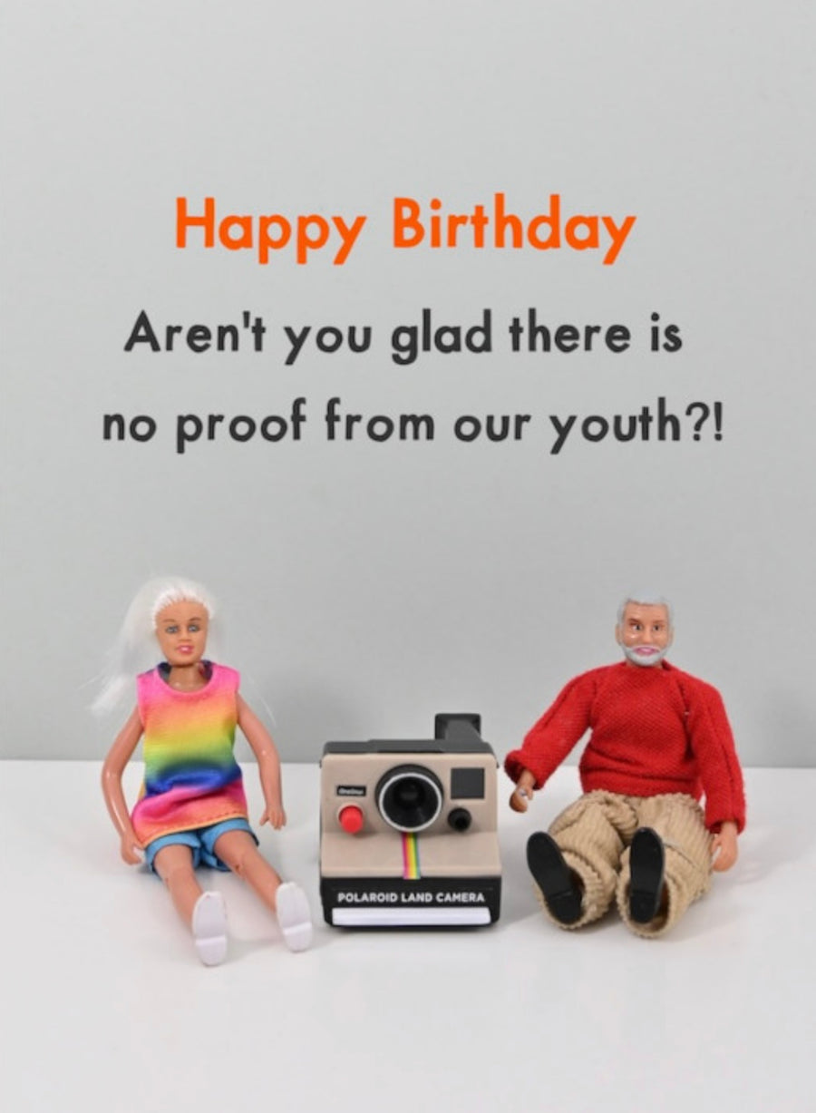 No Proof Birthday  Card
