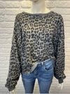 Soft Leopard Sweatshirt