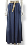 Paula Palazzo Dark Denim Trouser