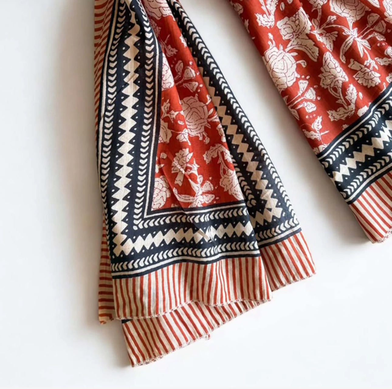 Red Mix Persian Scarf