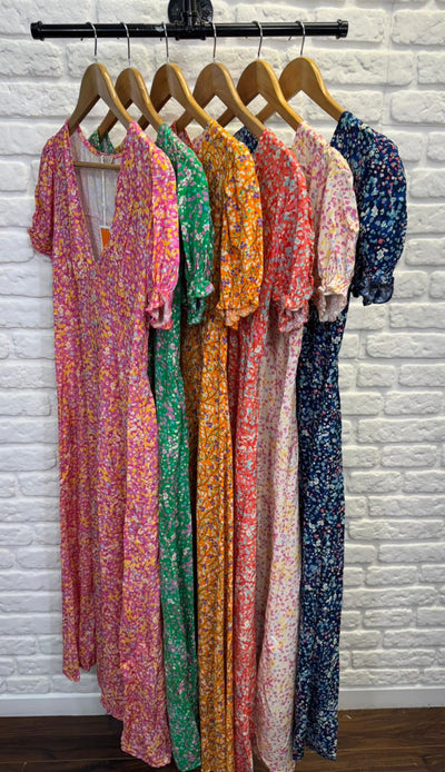 Judi Summer Floral Dress