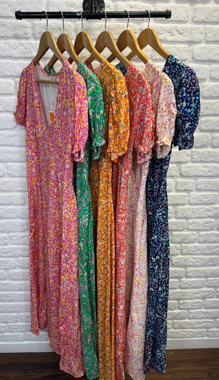 Judi Summer Floral Dress Aurina Pop UP Ltd