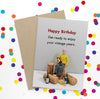 Vintage Years Birthday Card