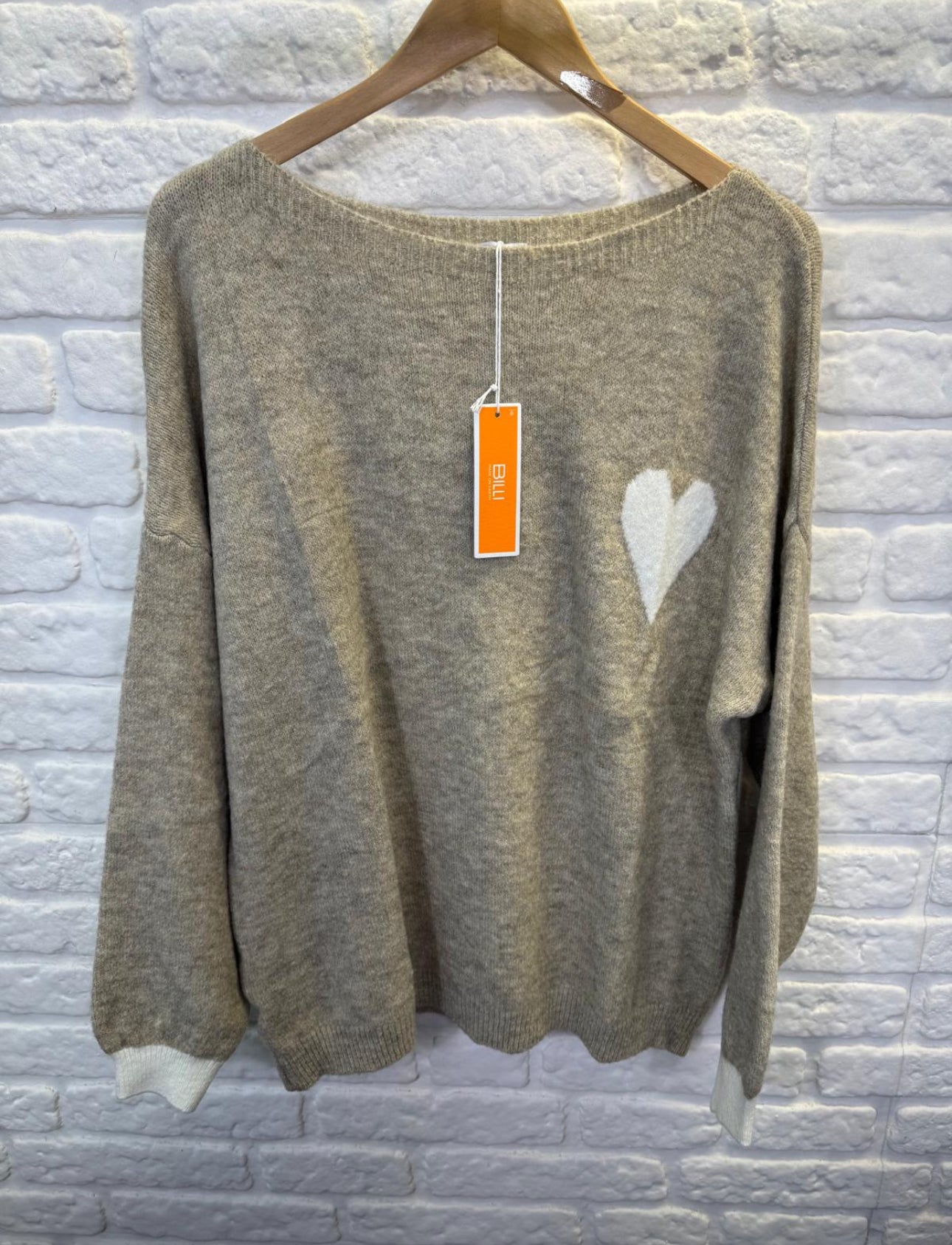 Holly Heart Jumper
