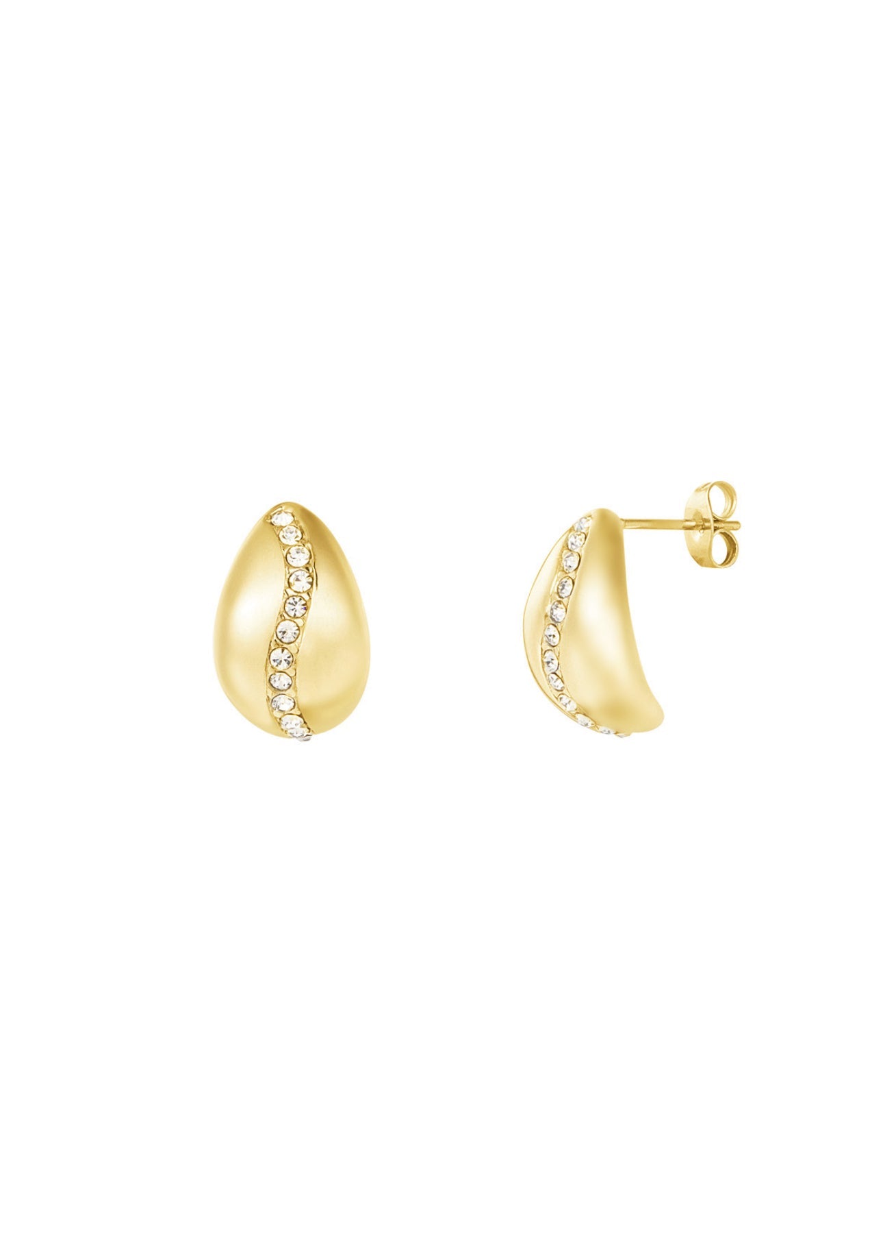 Small Drop Rhinestone Earring Aurina Ltd