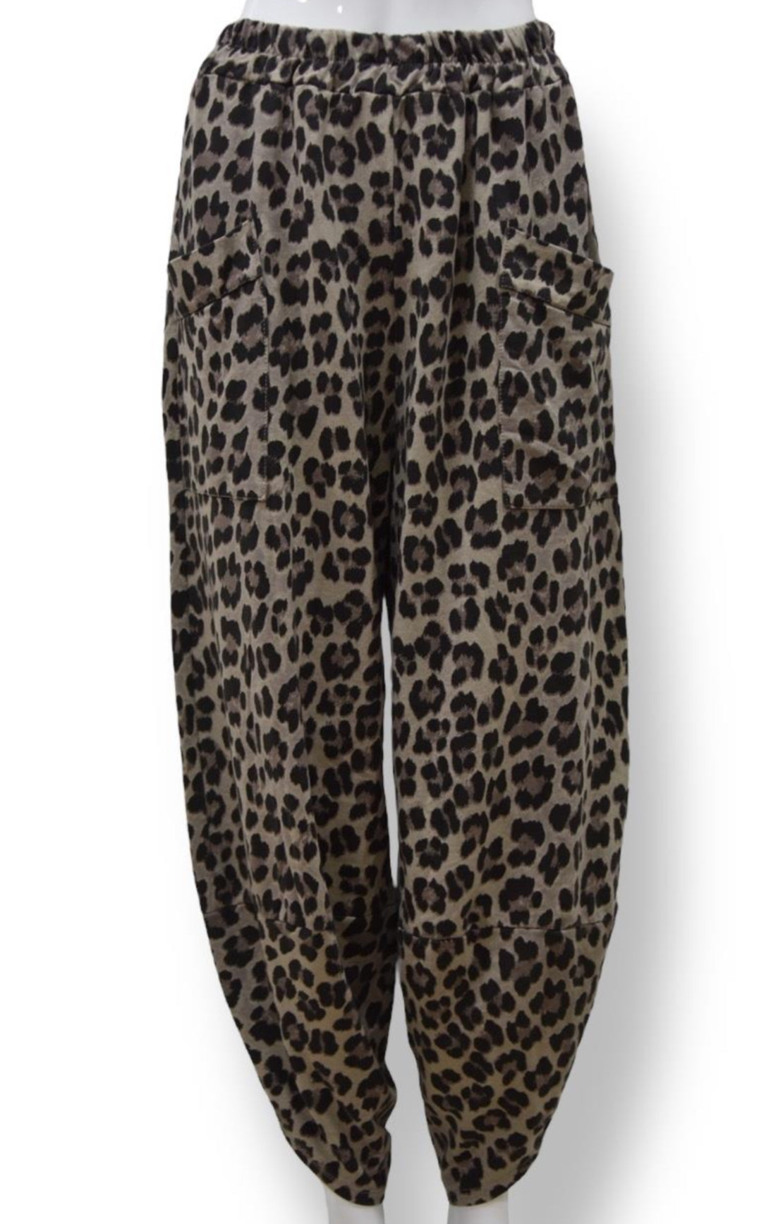 Christie Cotton Harem Trouser Leopard