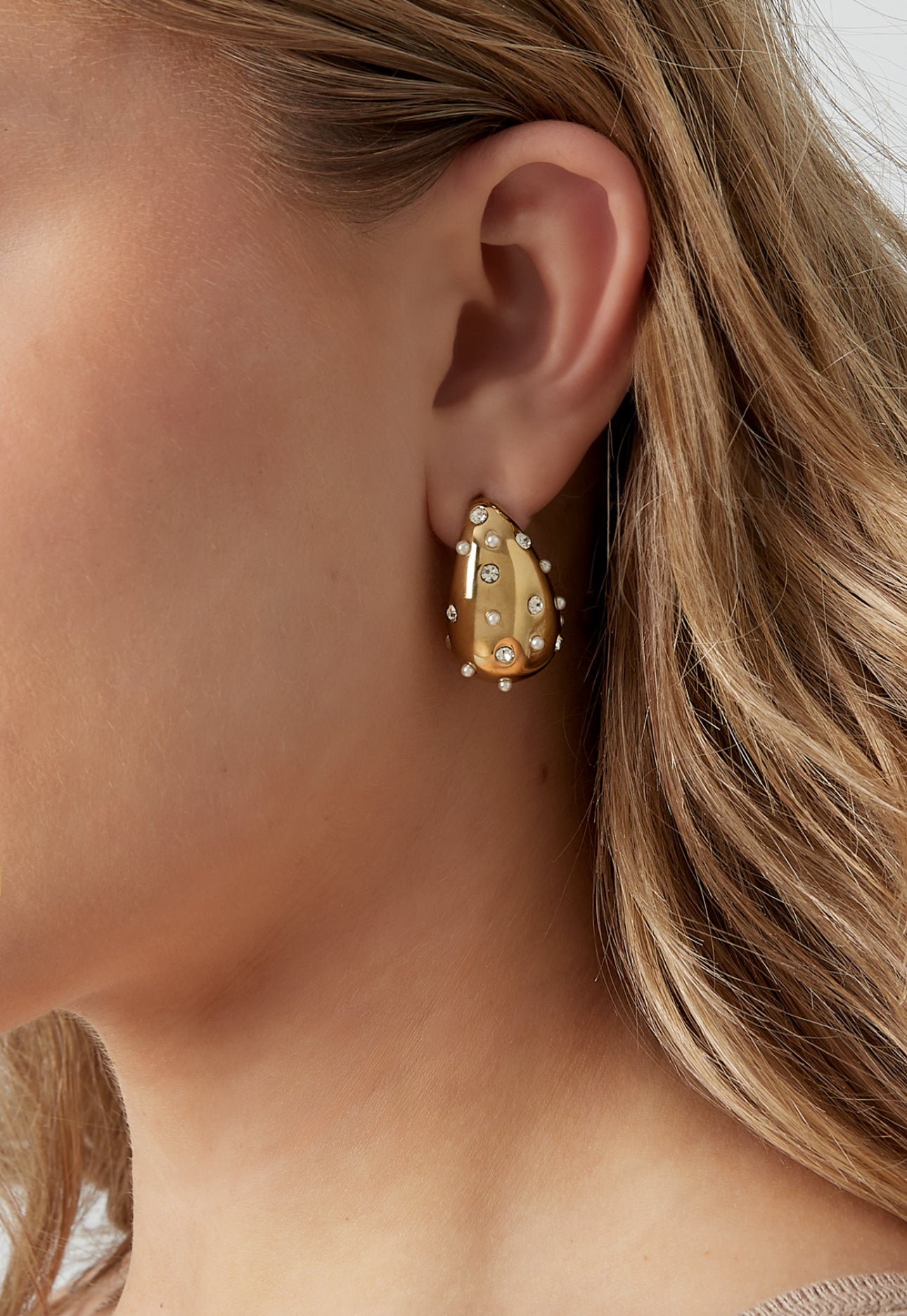 Diamente Drop Earring