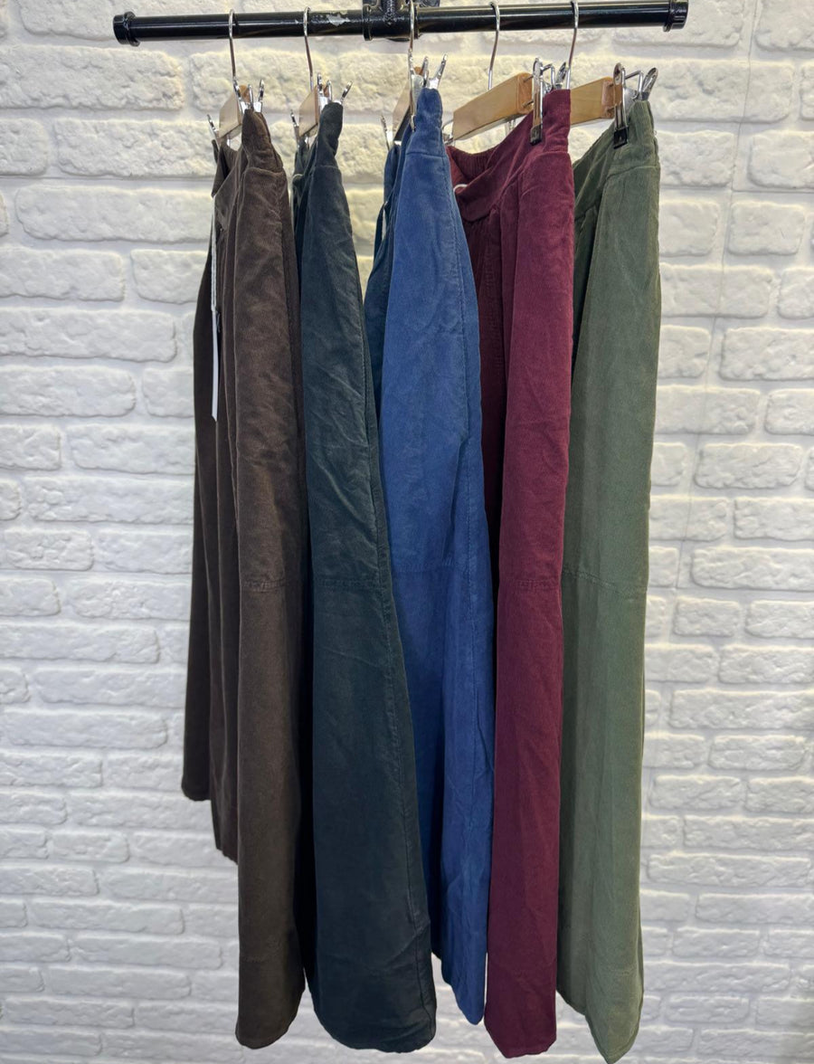 Cleo Midi Cord Skirt