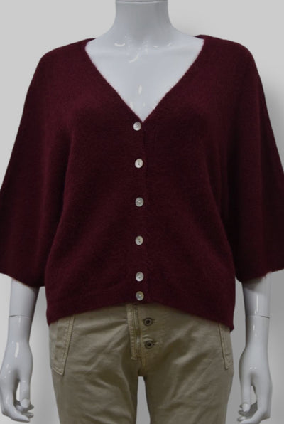 Sienna Wide Sleeve Alpaca Cardigan
