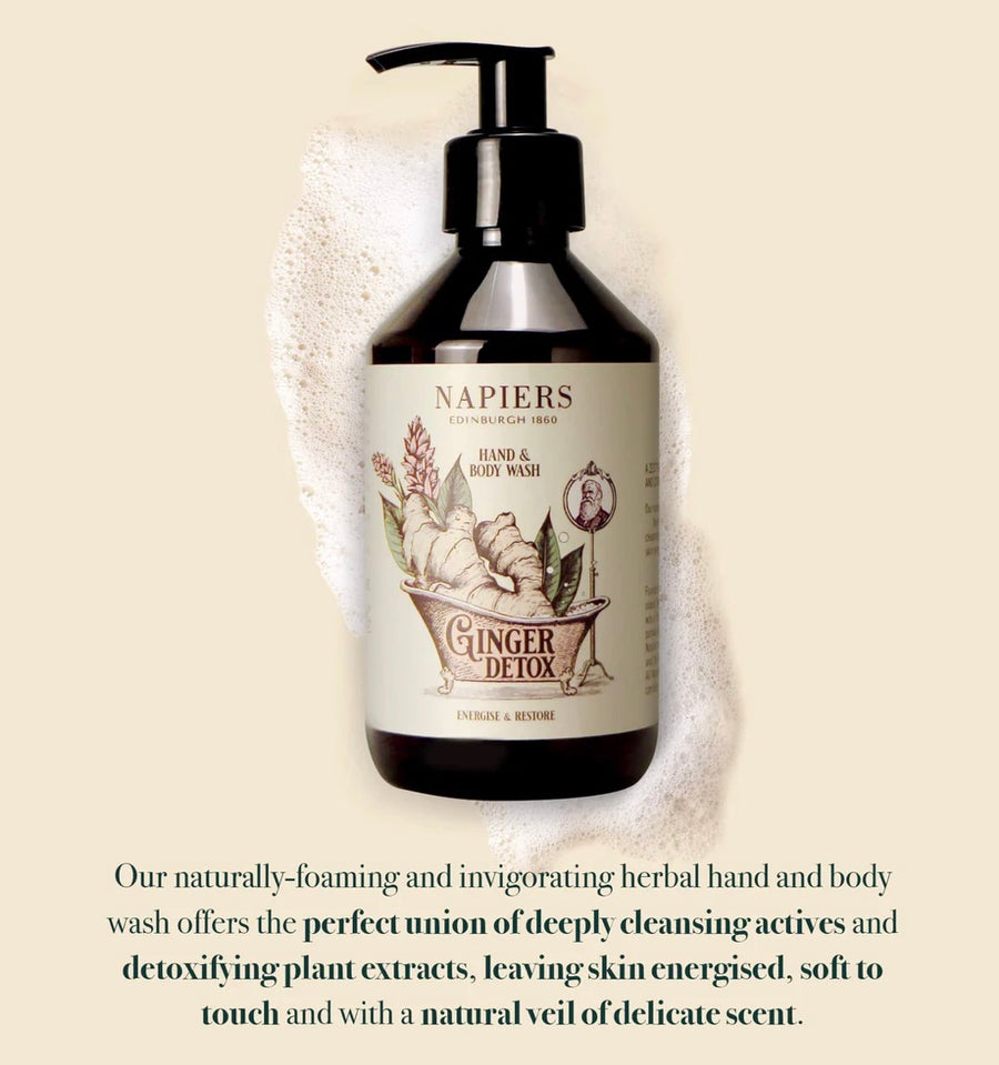 Napiers Ginger Detox Hand & Body Wash