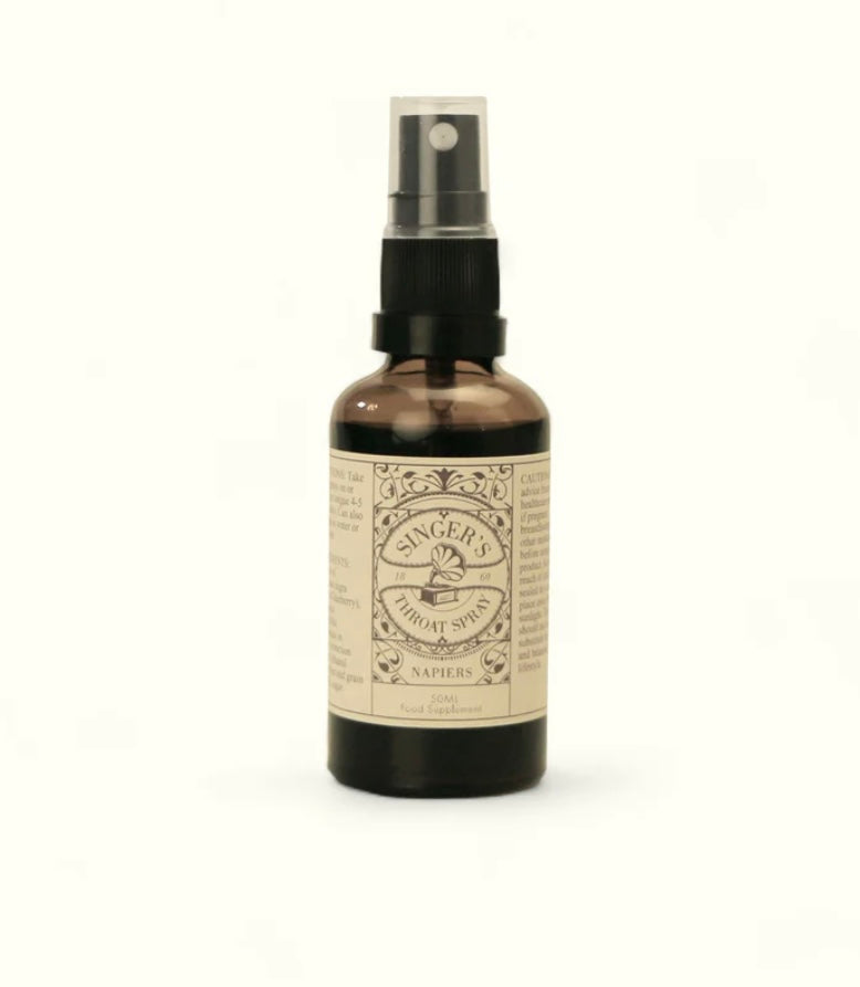 Napiers Singer's Throat Spray Aurina Pop UP Ltd