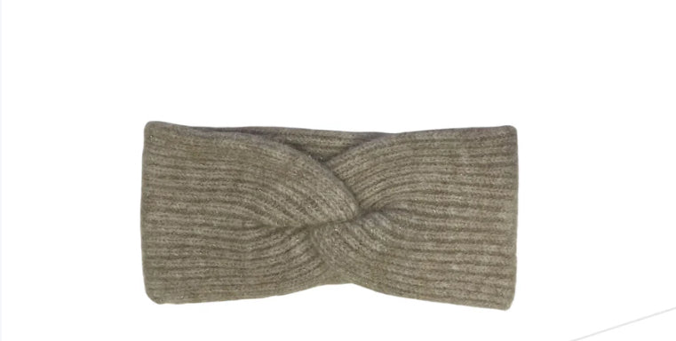 Plain Knitted Wool Headwarmer