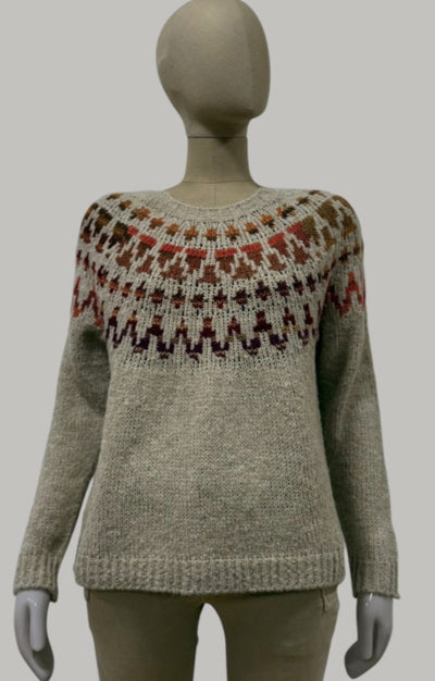 Flora Fair Isle Knitted Jumper