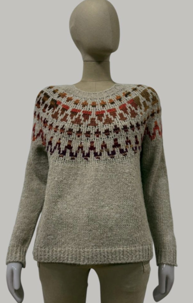 Flora Fair Isle Knitted Jumper