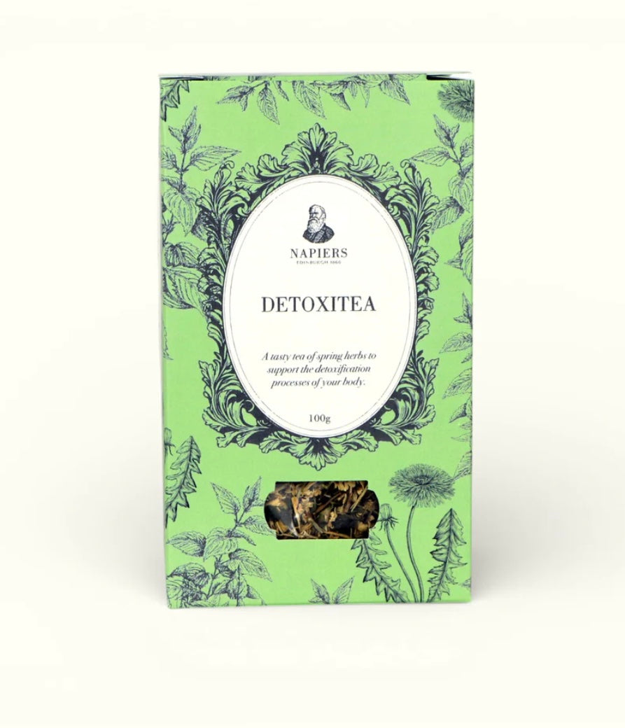 Napiers Detoxitea Herbal Tea Blend Aurina Pop UP Ltd