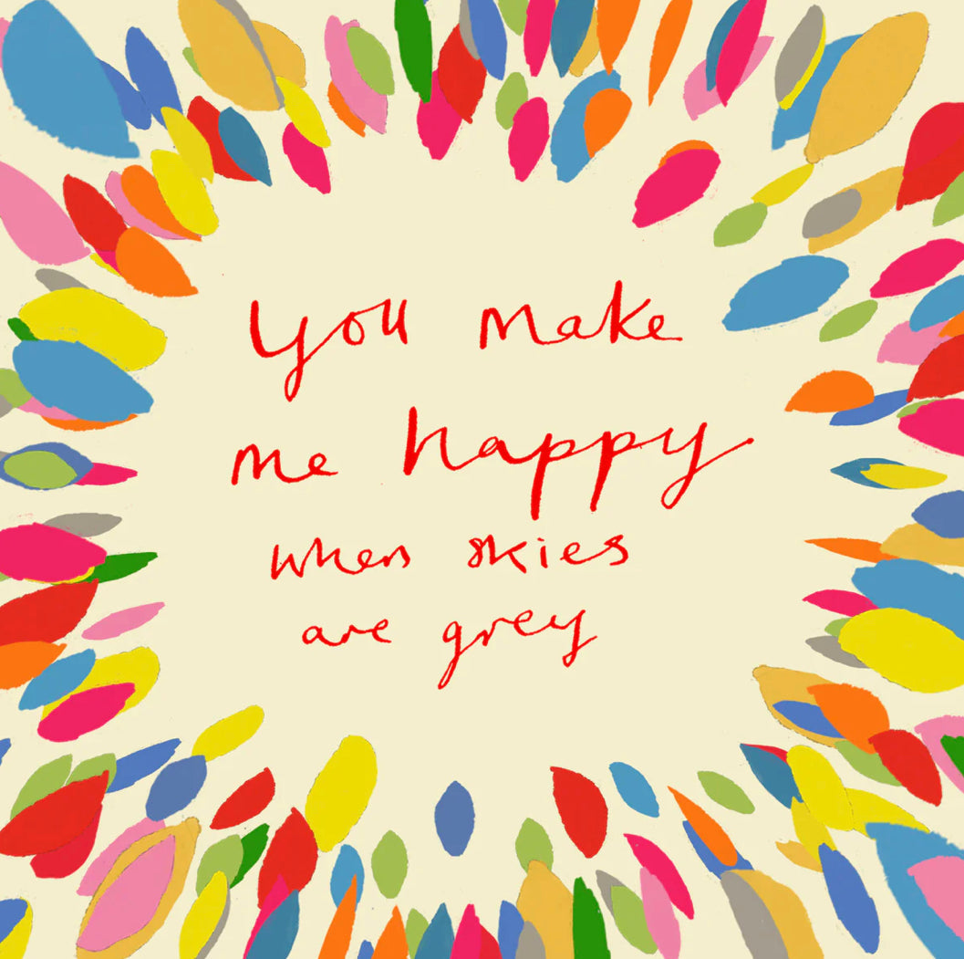 You Make Me Happy Card Aurina Ltd