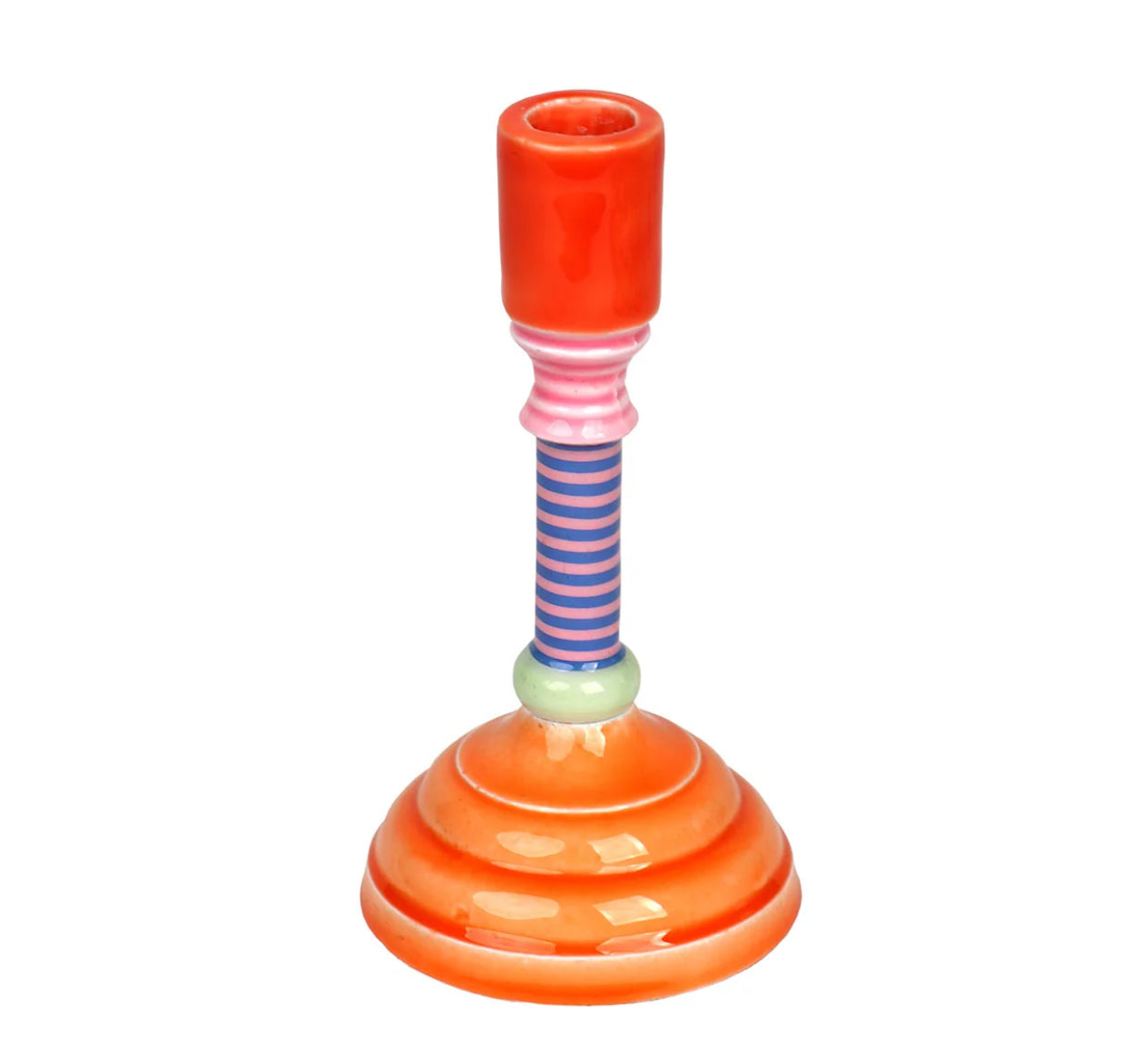 Enamel Candle Holder