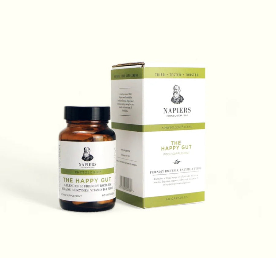 Napiers Phytologic Happy Gut Capsules Aurina Pop UP Ltd