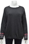 Cora Cashmere Star Trim Jumper