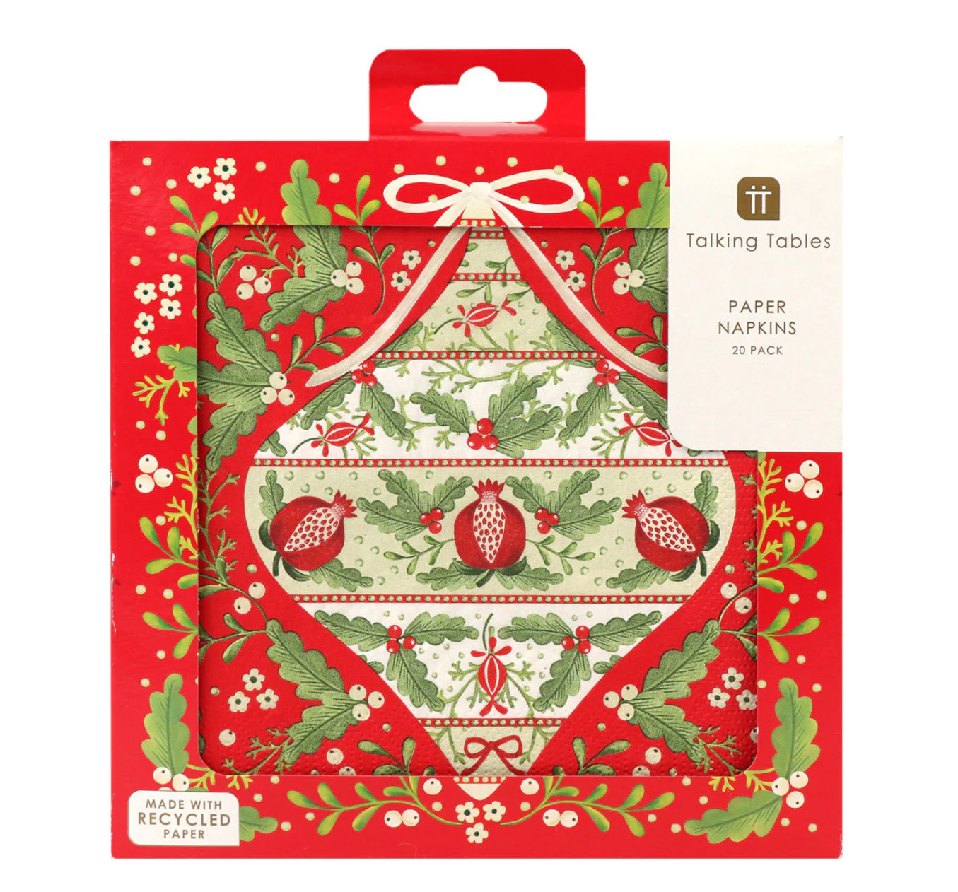 Red Folklore Napkin