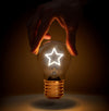 Cordless Lightbulb - Star