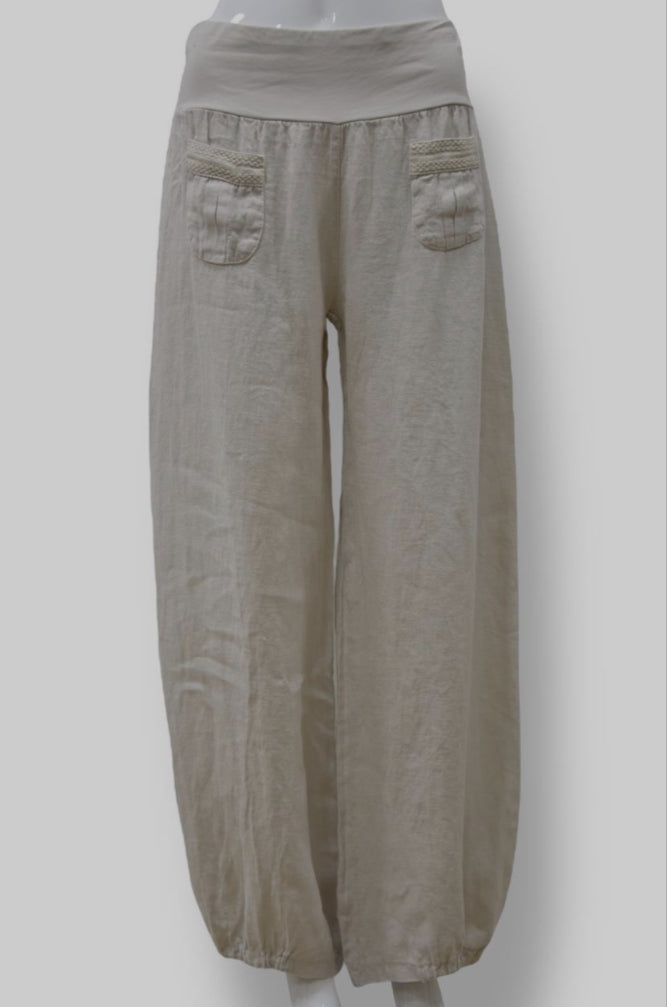 Annabelle Linen Trouser