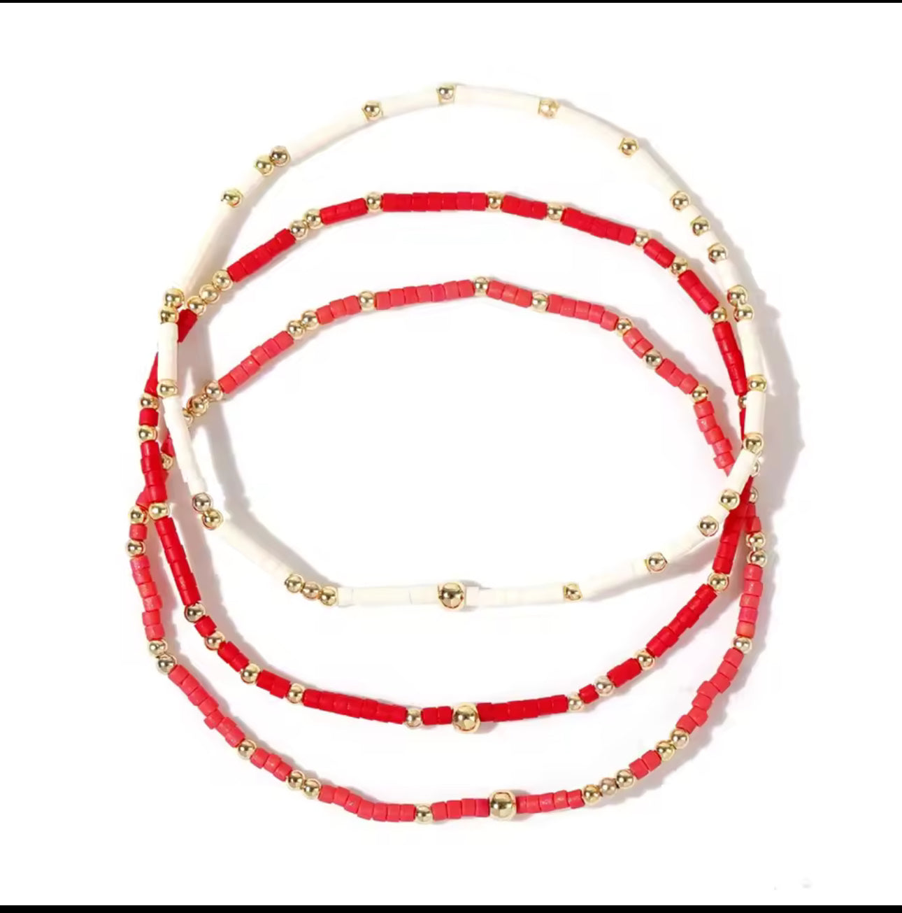 Boho Bead Bracelet Set