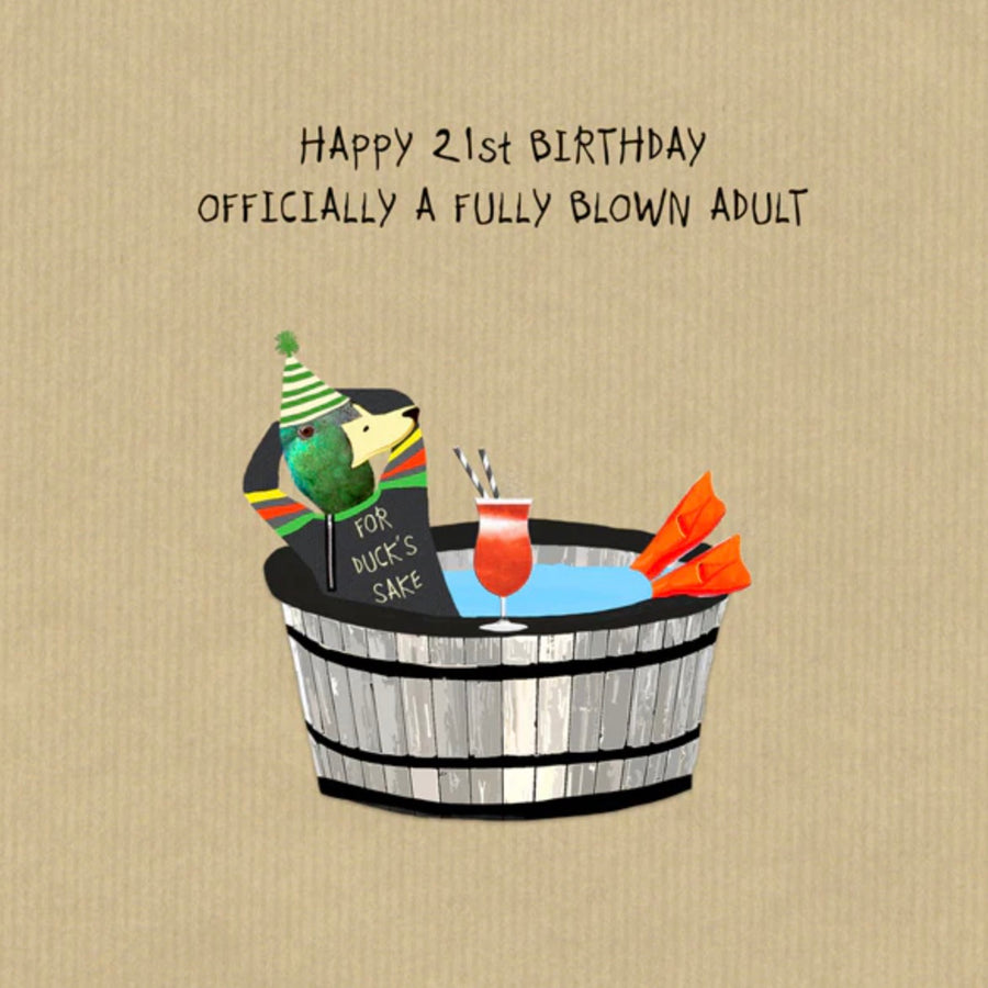 Happy 21st Birthday- officially a full blown adult
