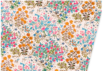 Neon Floral Wrapping Paper