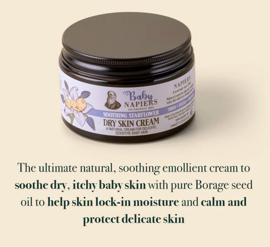 Napiers Baby Starflower Dry Skin Cream Aurina Pop UP Ltd