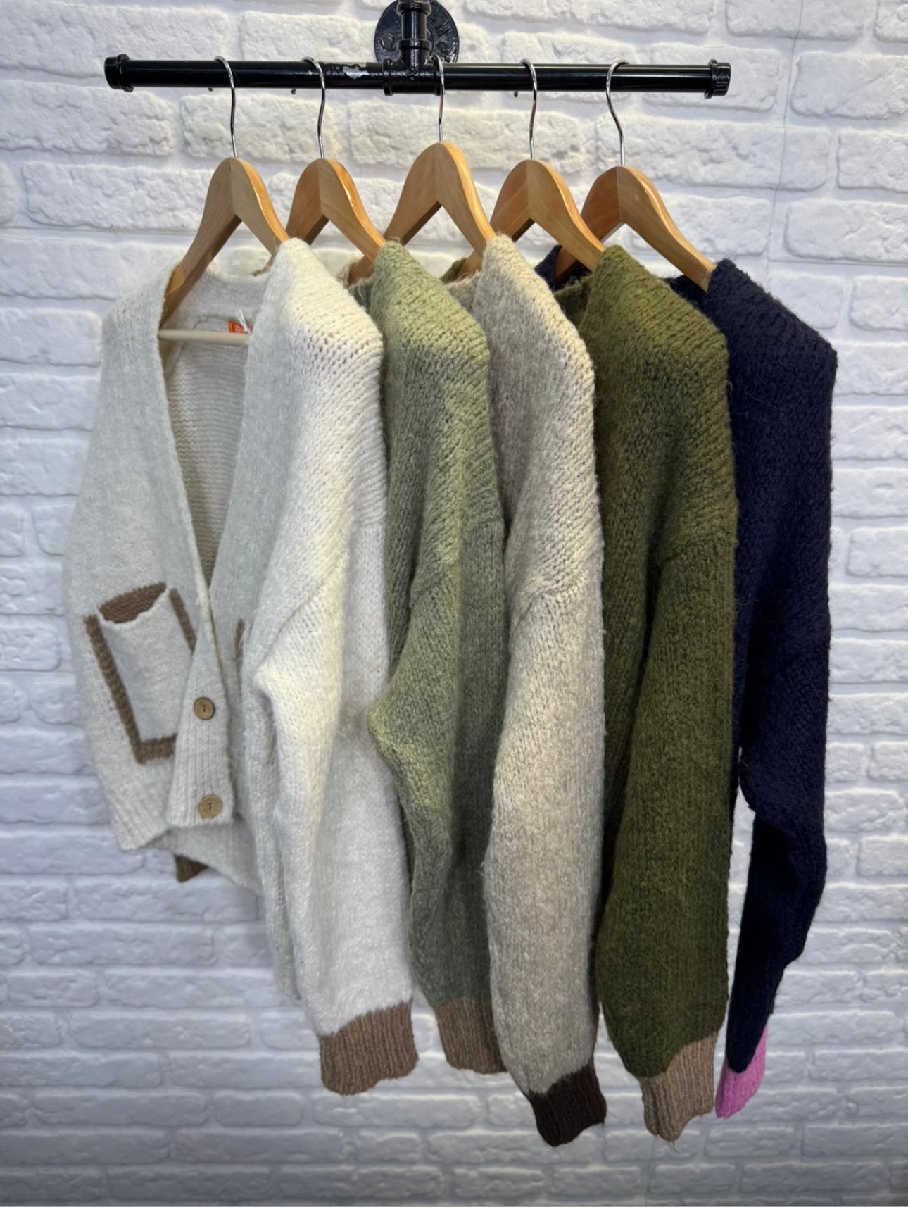 Chunky Button Cardigan