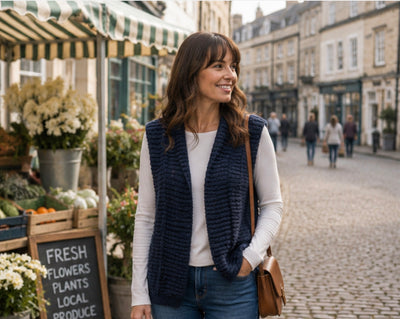 Kitty Sleeveles Cardigan