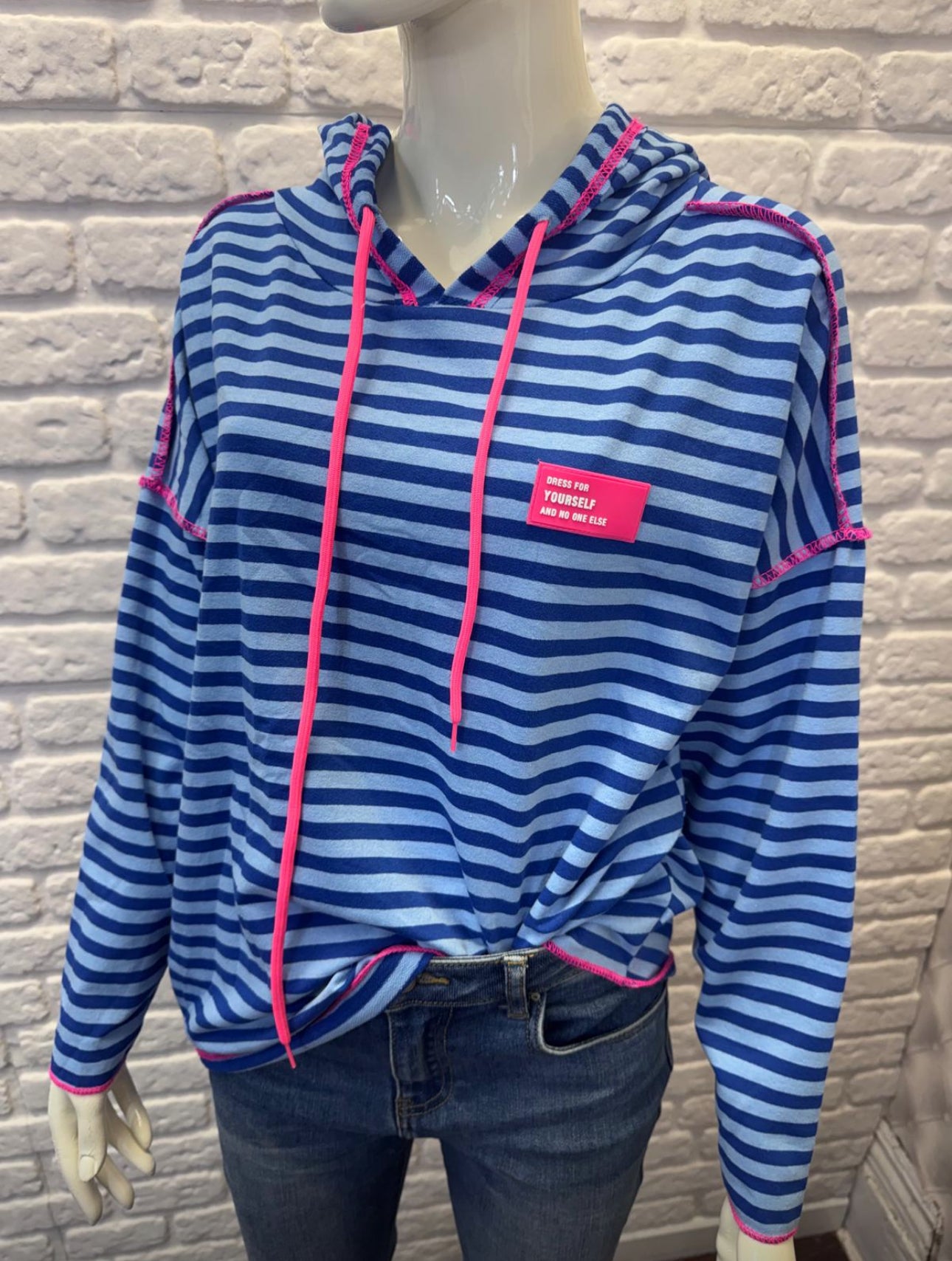 Sammy Striped Hoodie