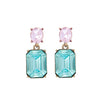 Vintage Gem Drop Earrings