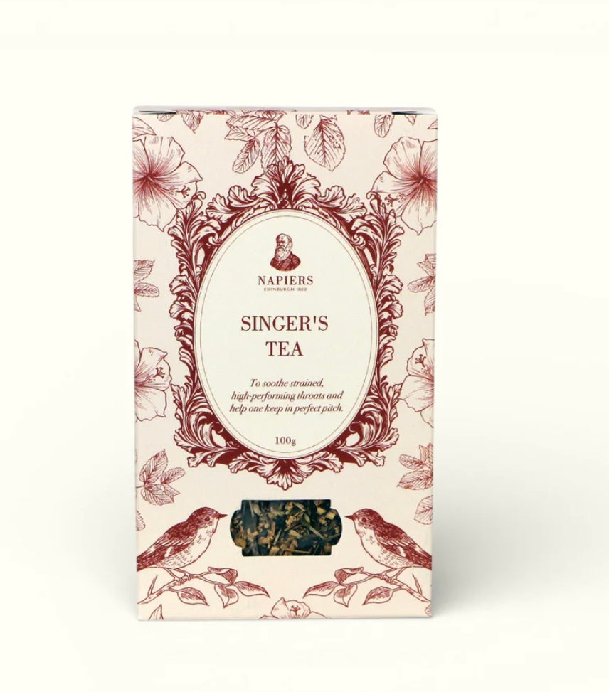Napiers Singer's Tea Aurina Pop UP Ltd