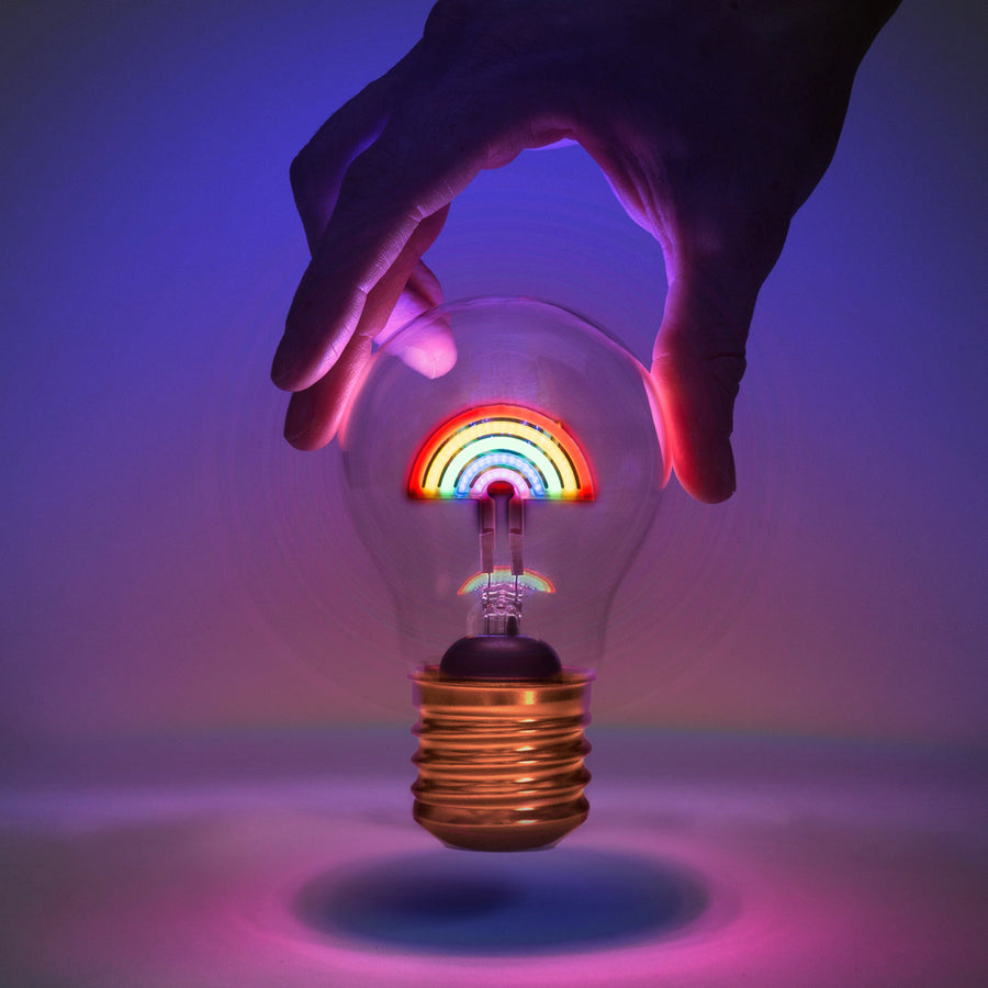 Cordless Lightbulb - Rainbow