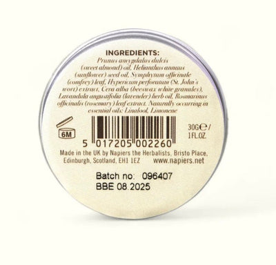 Napiers Comfrey & Hypericum Salve Aurina Pop UP Ltd