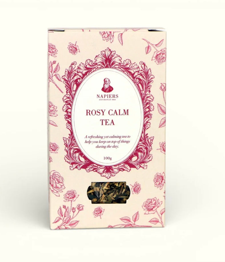 Napiers Rosy Calm Herbal Tea Blend Aurina Pop UP Ltd