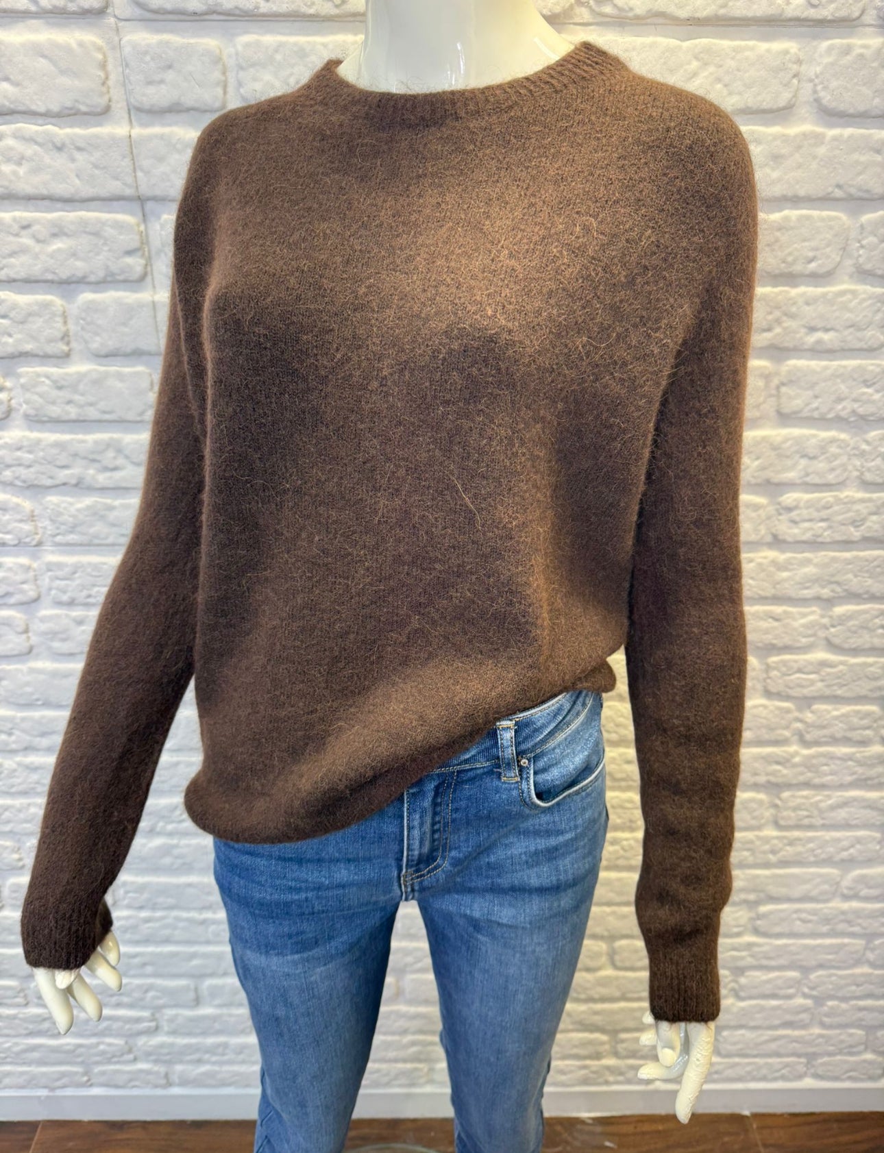 Cary Crew Neck Alpaca Jumper