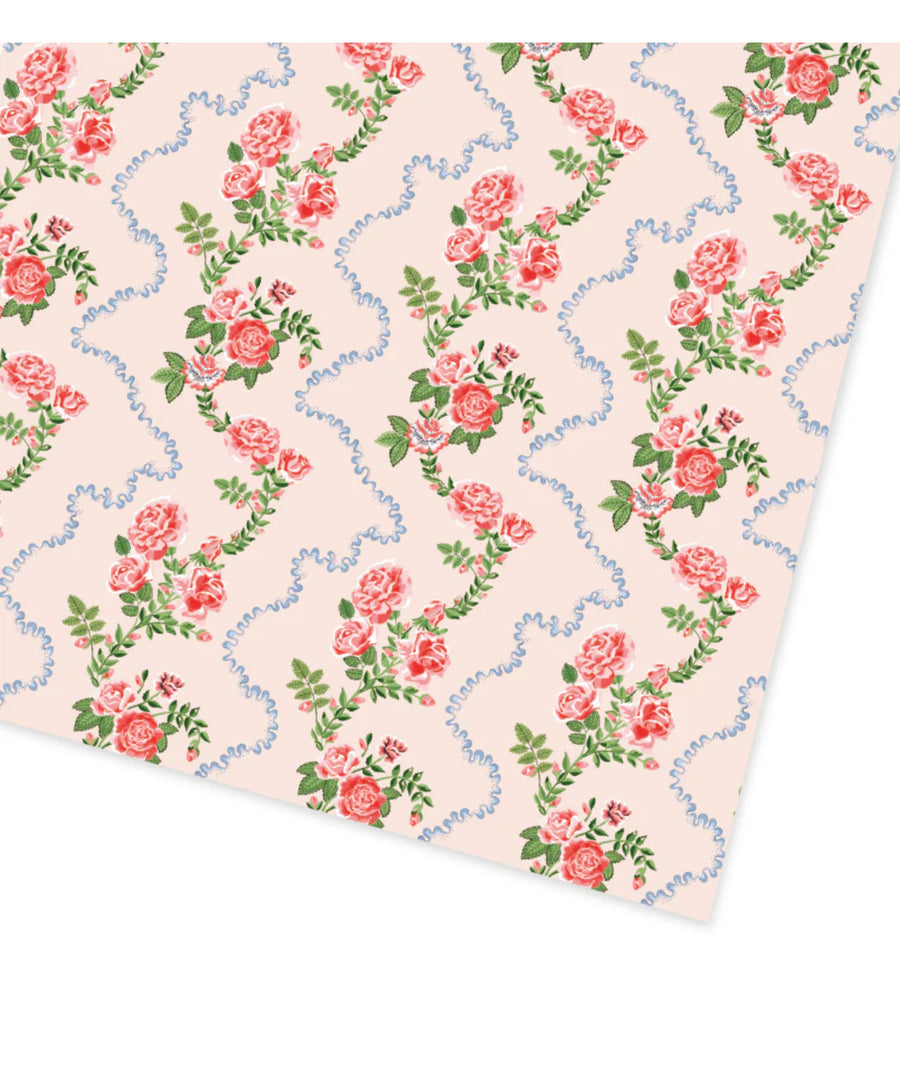 Summer Flutter Print Wrapping Paper Aurina Pop UP Ltd