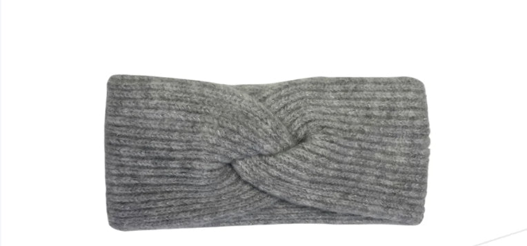 Plain Knitted Wool Headwarmer