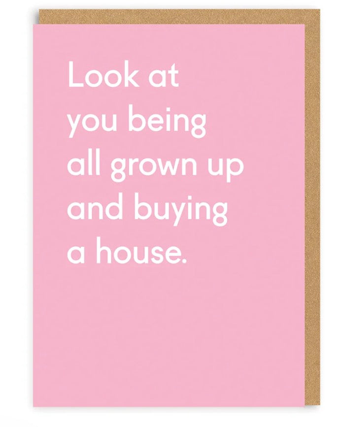 All Grown Up Buying A House