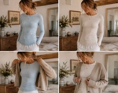 Ultra Light Cashmere Blend Top