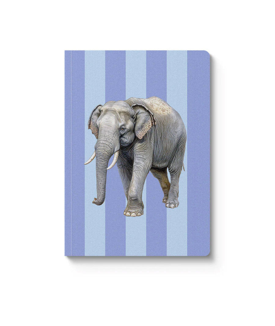 Striped Elephant A5 Notebook Aurina Pop UP Ltd