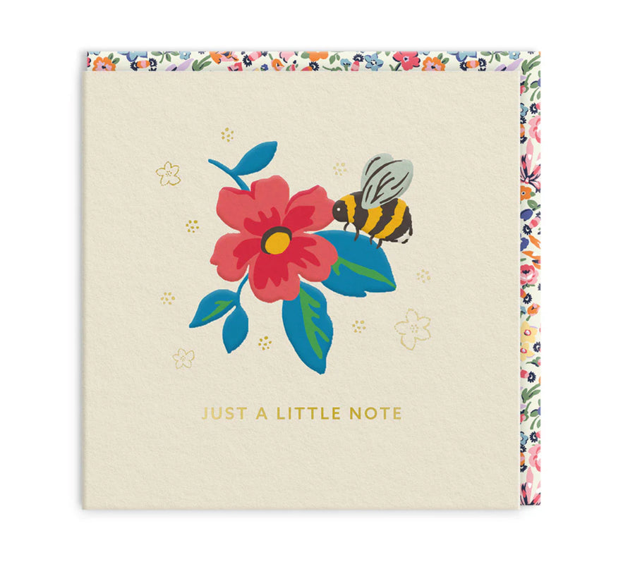 Just A Little Note  Mini Greeting Card
