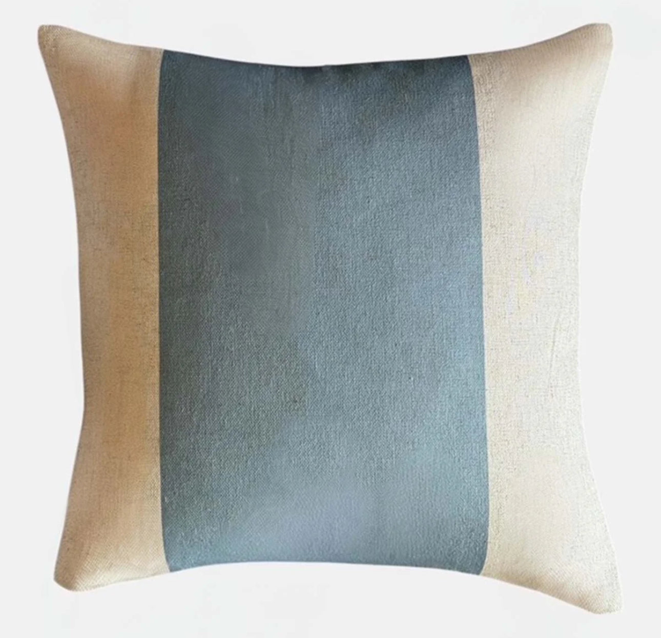 Atlantic Stripe Cushion Blue