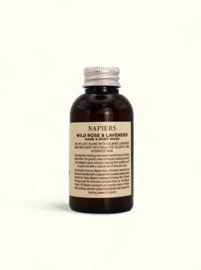Napiers Wild Rose & Lavender Hand and Body Wash Aurina Pop UP Ltd