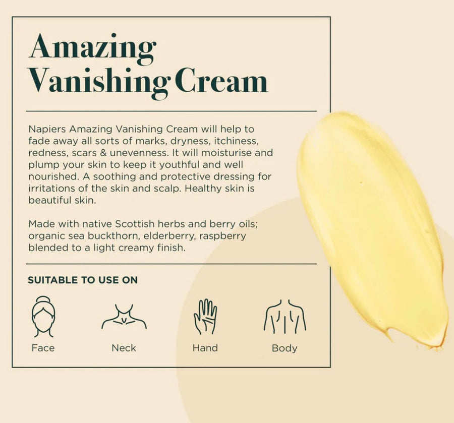 Napiers Amazing Vanishing Cream Aurina Pop UP Ltd