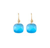 Turquoise Faceted Natural Stone Earring