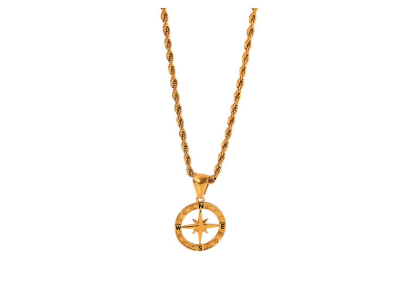 Homeward Bound Compass Necklace